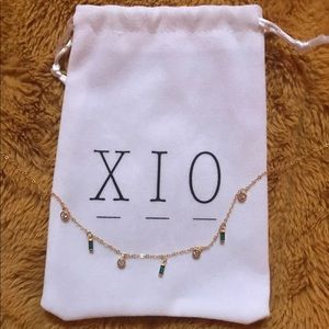 Xio By Ylette Emerald Necklace